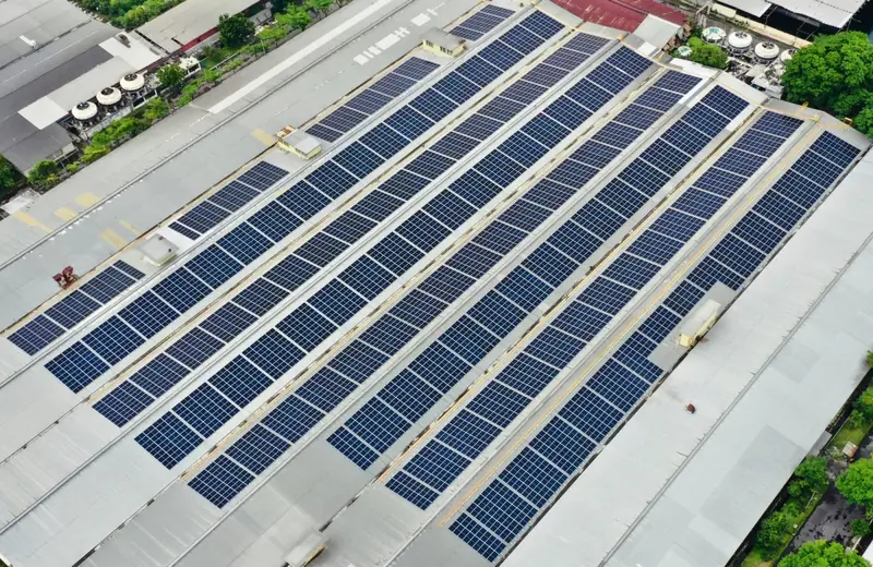 Rooftop solar at Xurya · Textile Manufacturer
