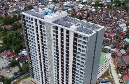 Rooftop solar at Pertamina Apartment Balikpapan
