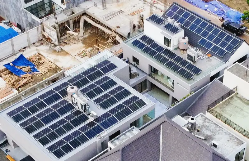 Rooftop solar at Residence, Bukit Menteng Bintaro