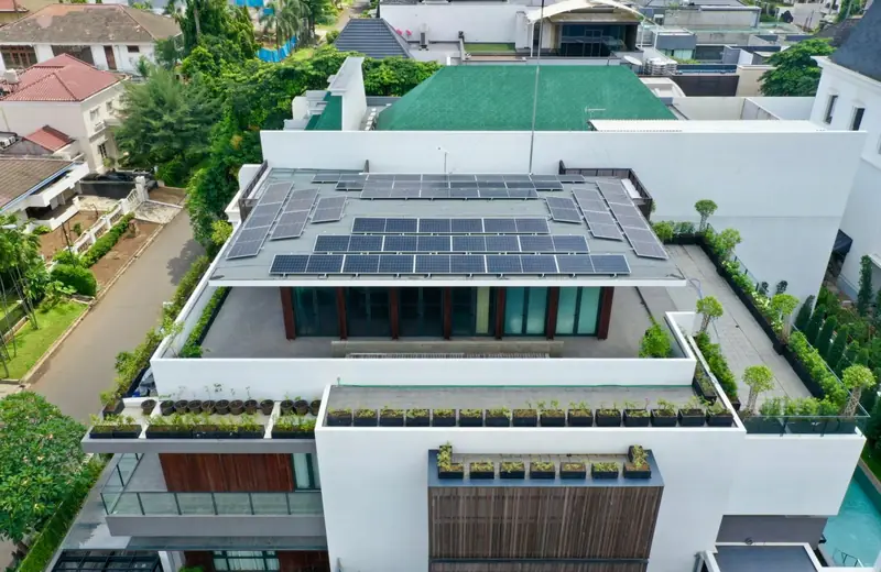 Rooftop solar at Residence Bukit Hijau