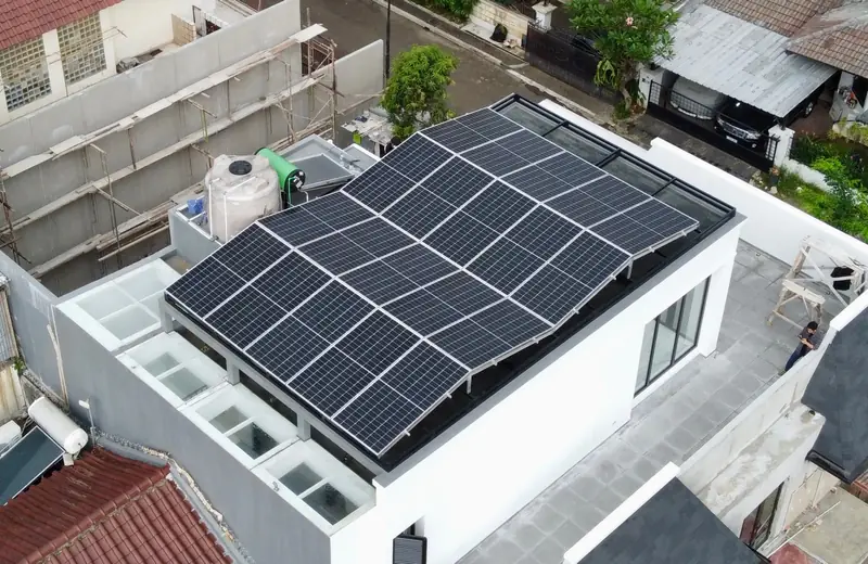 Rooftop solar at Residence, Gandaria