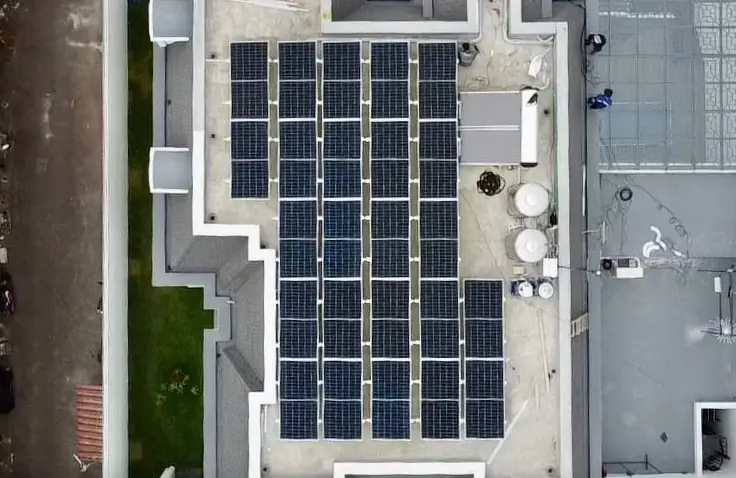 Rooftop solar at Residence, Pejaten